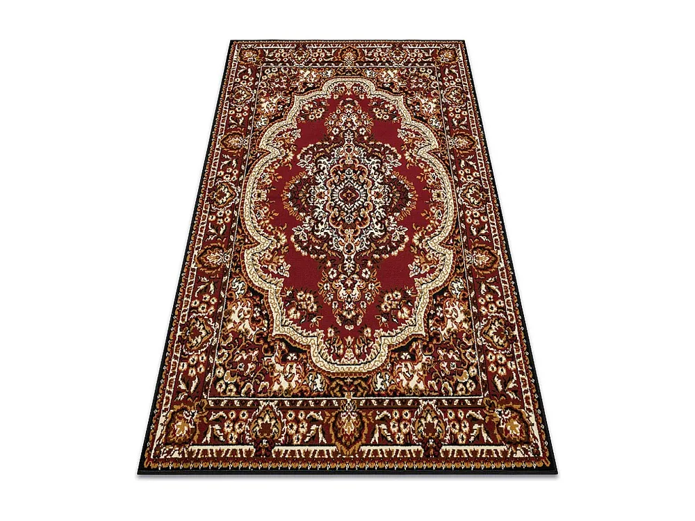 Tapijt BCF Morad WIOSNA Onveranderd ornament - bordeauxrood 140x200 cm