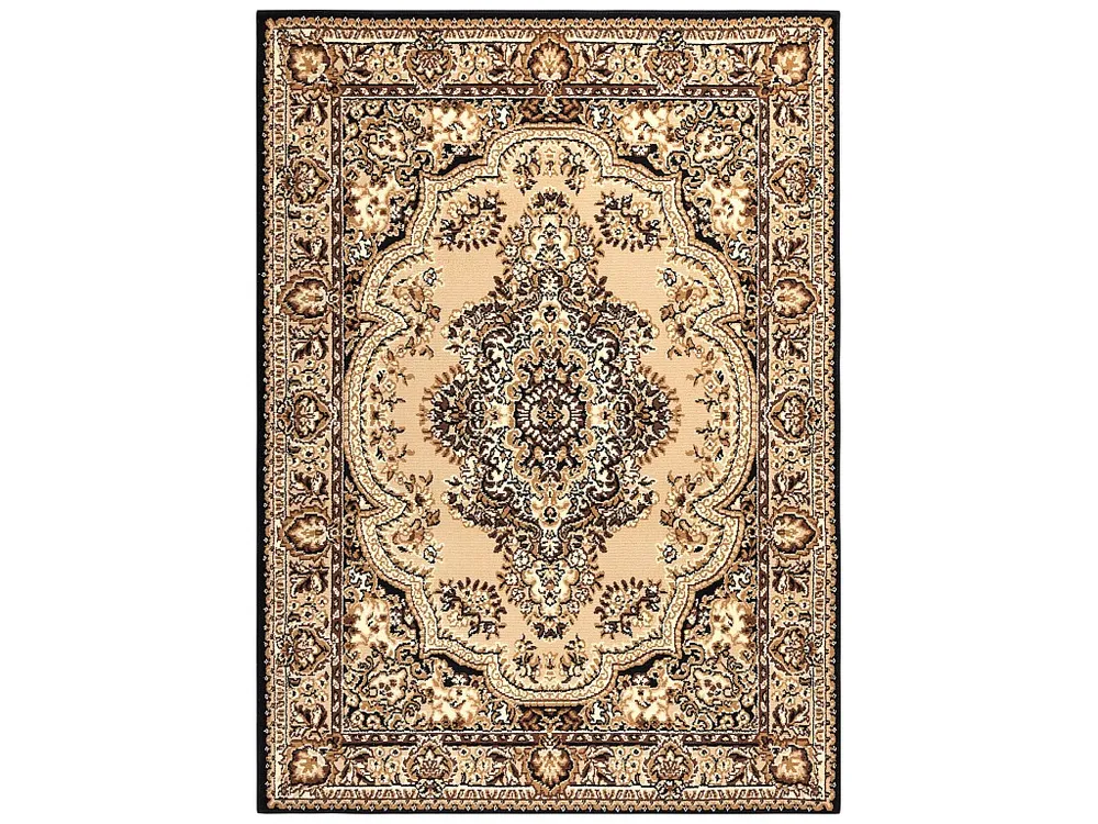 Tapijt BCF Morad WIOSNA Tijdloos ornament - beige 300x400 cm