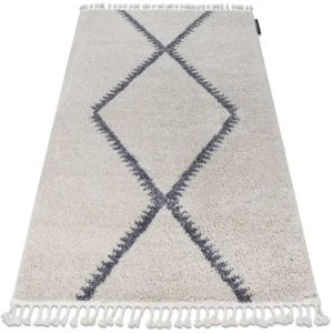 Tapijt BERBER MEKNES B5910 crème / grijskleuringrand , Barber , maro 120x170 cm