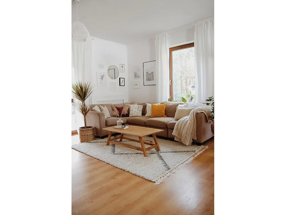 Tapijt BERBER MEKNES B5910 crème / grijskleuringrand , Barber , maro 120x170 cm