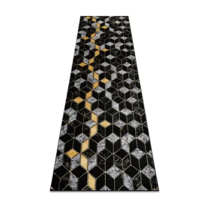 Tapijt, Chodnik GLOSS actueel 400B 86 stylowy, glamour, art deco, 3D ge 70x200 cm
