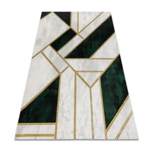 Tapijt EMERALD exclusief 1015 glamour, stijlvol marmer, geometrisch fl 180x270 cm