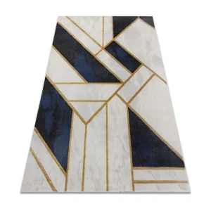 Tapijt EMERALD exclusief 1015 glamour, stijlvol marmer, geometrisch ma 200x290 cm