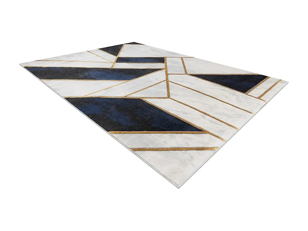Tapijt EMERALD exclusief 1015 glamour, stijlvol marmer, geometrisch ma 200x290 cm