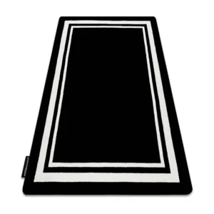 Tapijt HAMPTON Border kader zwart 160x220 cm