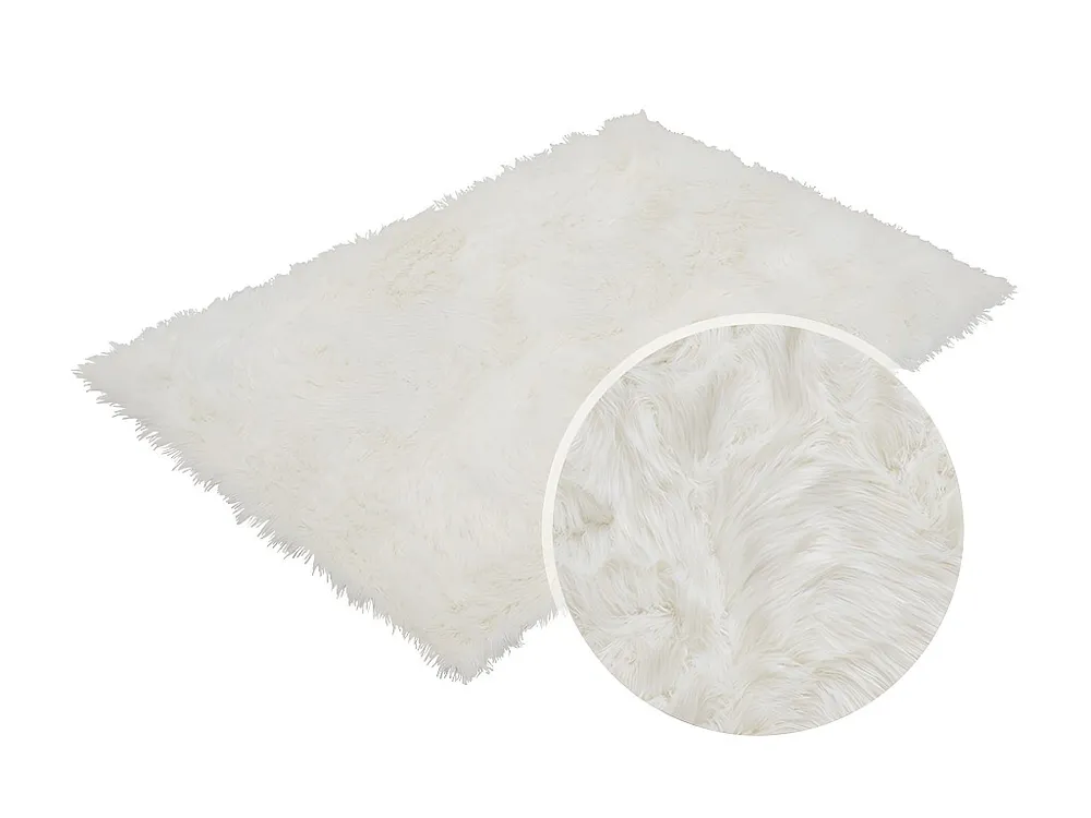 Tapijt Imitiehuid schaap SHEEP - 120 x 170 cm - wit