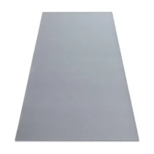 Tapijt met rubberen bekleed RUMBA éénkleurig grijs 150x200 cm