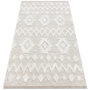 Tapijt MOROC 22319 Ecologisch, EKO SISAL ruiten boho - structureel bei 136x190 cm