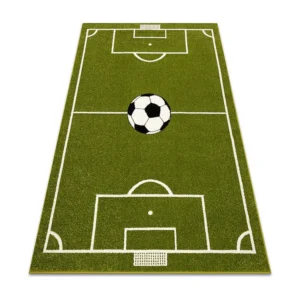 Tapijt MUNDIAL voetbalveld, voetbal - groen 160x220 cm