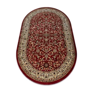 Tapijt ROYAL ADR Ovaal patroon 1745 kastanjebruin 100x180 cm
