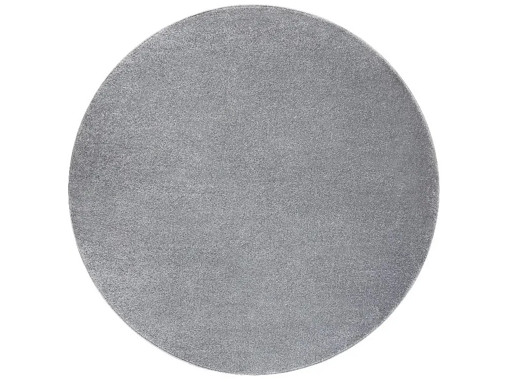 Tapijt SOFTY cirkel uniform, enkele kleur grijs cercle 150 cm