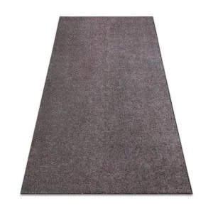 TAPIJT - Vloerbekleding SANTA FE bruin 42 , glad , uniform, enkele kle 150x300 cm