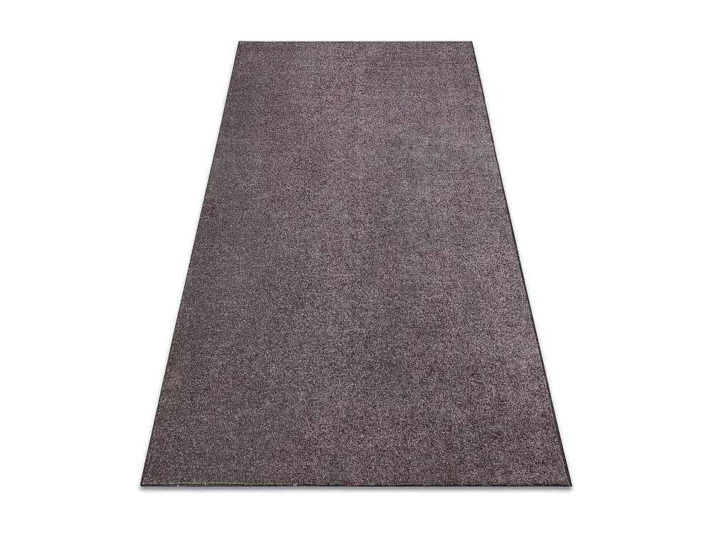 TAPIJT - Vloerbekleding SANTA FE bruin 42 , glad , uniform, enkele kle 150x300 cm