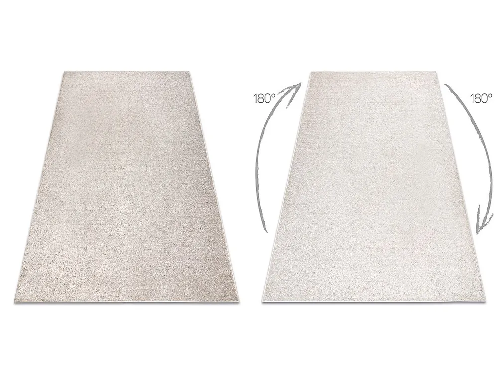 TAPIJT - Vloerbekleding SANTA FE natuurtint 33, glad, uniform, enkele kleur 300x300 cm