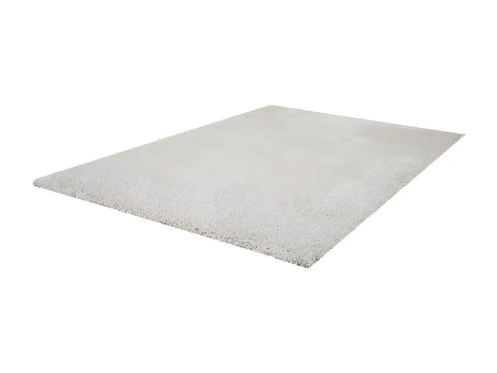 Tapis shaggy HARVEY - polyestertextiel - Blanc - 160*230cm