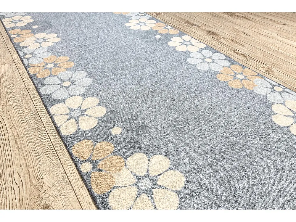 Vloerbekleding met elastisch bekleed Drieho guma paars 110x160 cm
