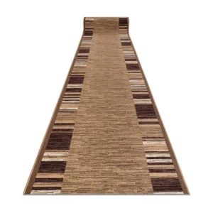 Vloerbekleding met natuurrubber bekleed ADAGIO beige , szerokość 100cm 100x350 cm