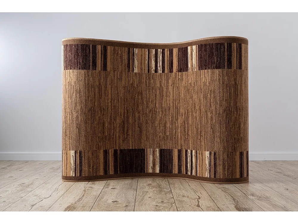 Vloerbekleding met natuurrubber bekleed ADAGIO beige , szerokość 100cm 100x350 cm