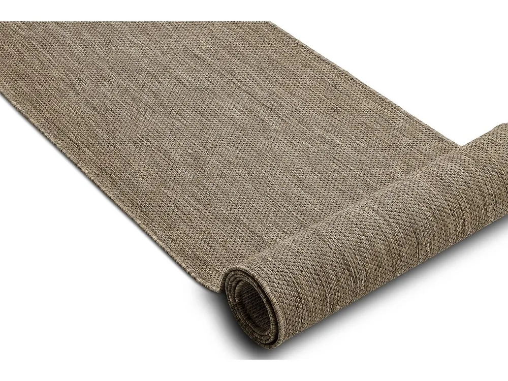 Vloerbekleding SISAL FLOORLUX patroon 20433 taupe EFFEN 100x700 cm