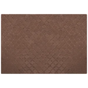 Vloerkleed kunstbont bruin 160 x 230 cm GHARO