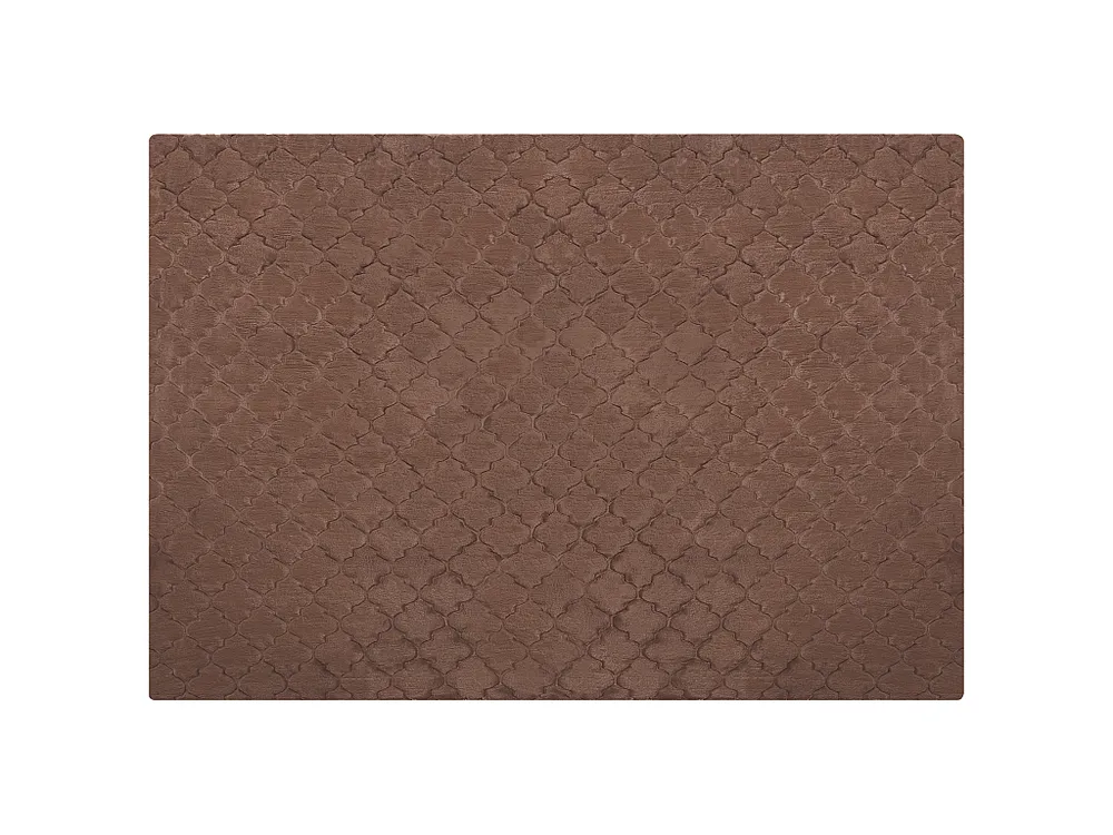 Vloerkleed kunstbont bruin 160 x 230 cm GHARO