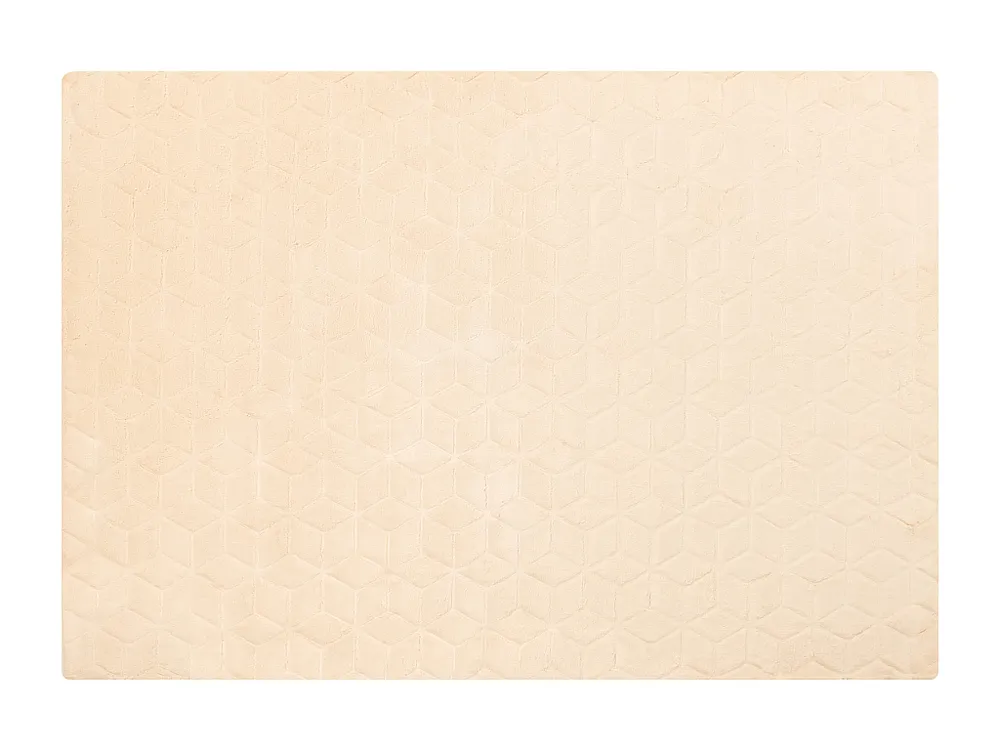 Vloerkleed kunstbont lichtbruin 160 x 230 cm THATTA