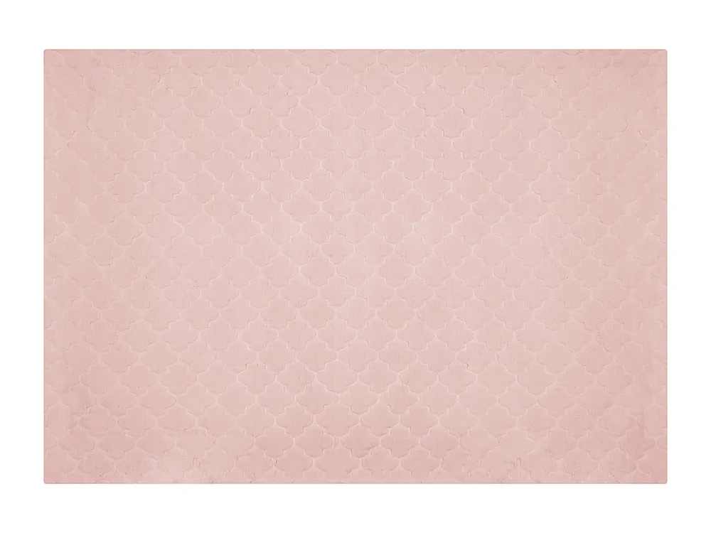 Vloerkleed kunstbont roze 160 x 230 cm GHARO