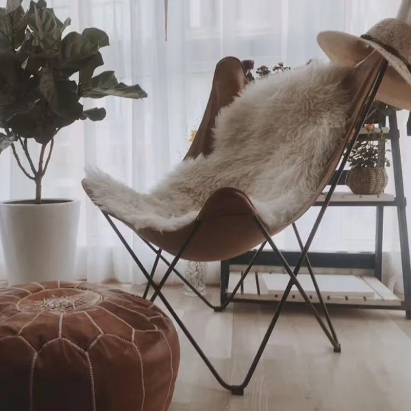 Vloerkleed met dierenprint Meerkleurig tapijt Scandinavische stijl Polyesterstof Vlekbestendig Wasbaar antisliptapijt voor...