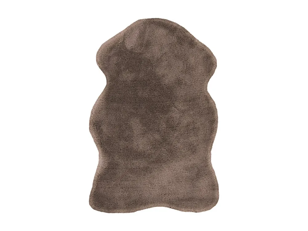 Vloerkleed - Rabbit zacht dubbele schapenvacht 825 Taupe 60cm x 90cm