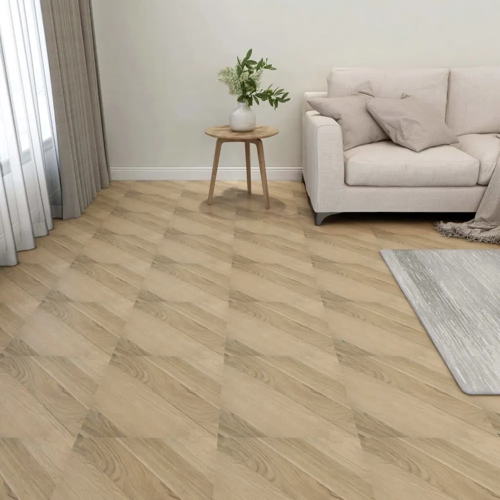 Vloerplanken 20 st zelfklevend 1,86 m² VINYL gestreept bruin