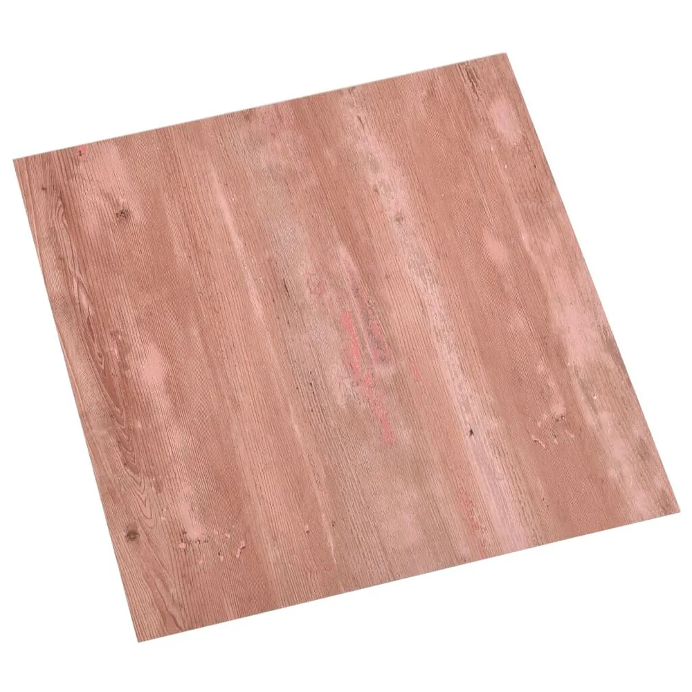 Vloerplanken 20 st zelfklevend 1,86 m² VINYL rood