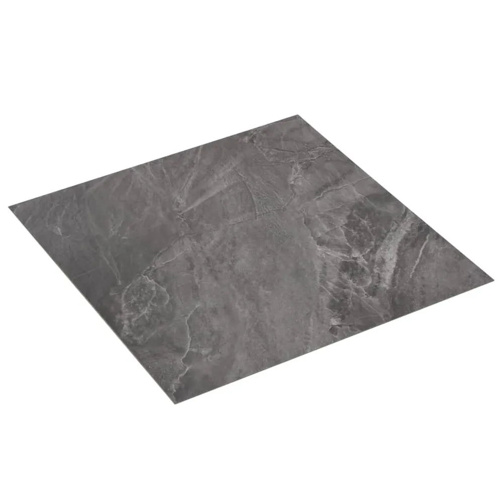 Vloerplanken 20 st zelfklevend 1,86 m² VINYL zwart patroon