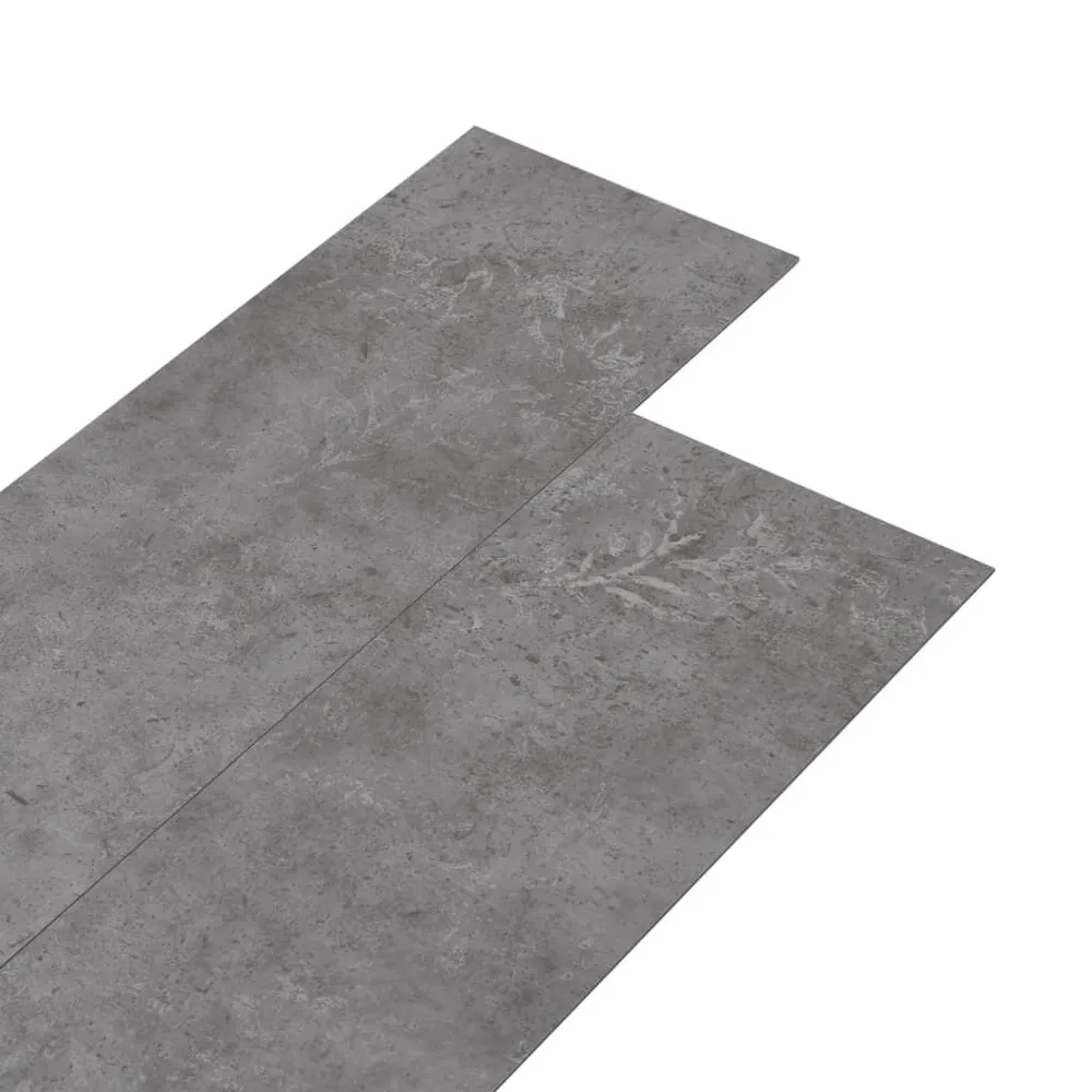 Vloerplanken zelfklevend 5,02 m² 2 mm VINYL betongrijs