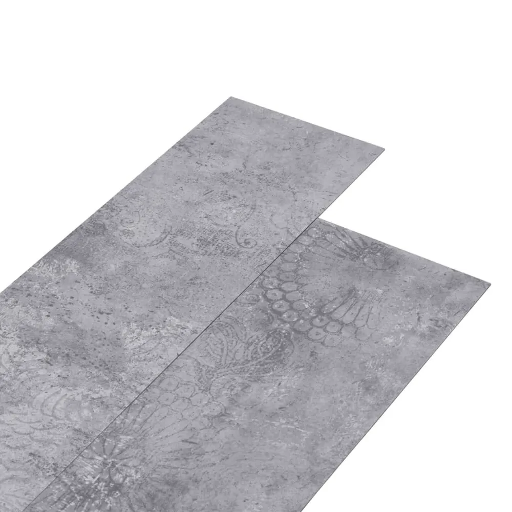 Vloerplanken zelfklevend 5,02 m² 2 mm VINYL cementgrijs