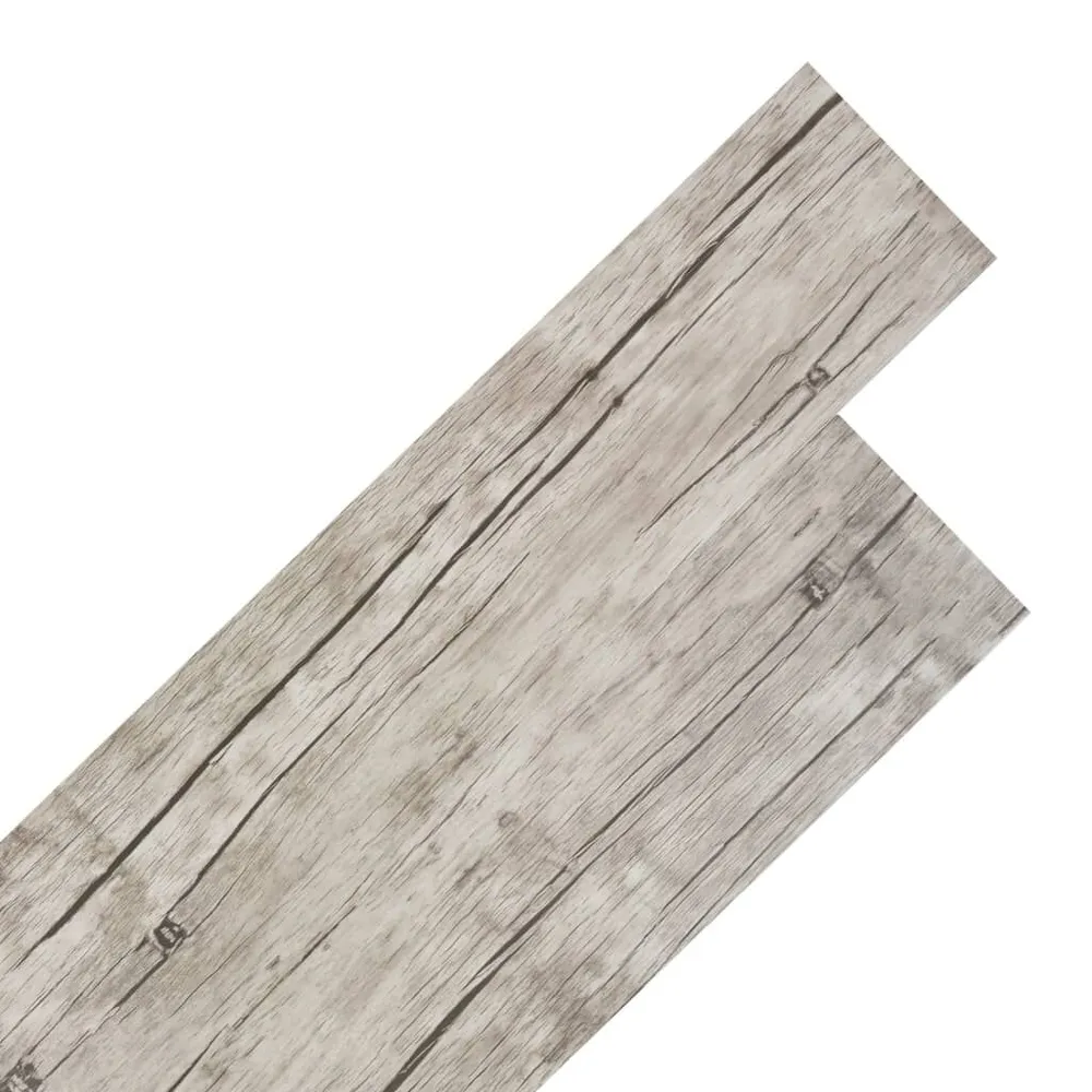 Vloerplanken zelfklevend 5,21 m² 2 mm VINYL washed eiken