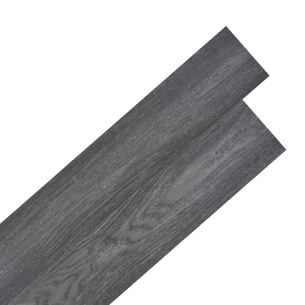 Vloerplanken zelfklevend 5,21 m² 2 mm VINYL zwart en wit
