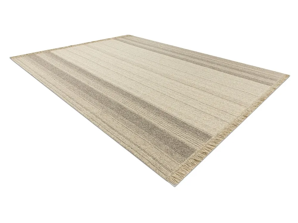 Wollen tapijt VILLA 7796/72800 Enkele kleur SIZAL, platgeweven natuurtint 160x230 cm
