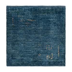 Woltapijt 50x45 Blauw Gabbeh