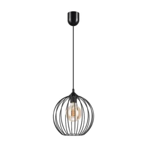 Energiezuinige LED Suspension Zoya, Noir, 86x24x24 cm, EPIKASA