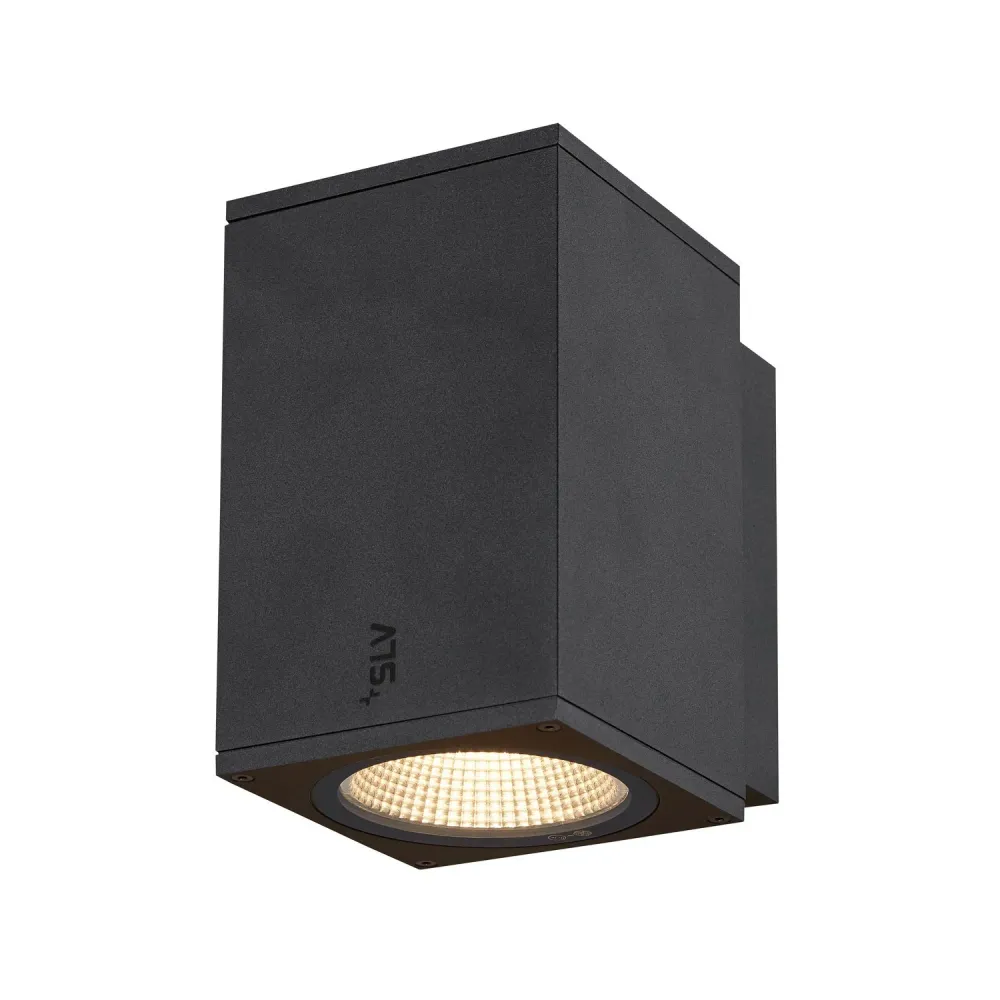 Gecertificeerd IP44 SLV Buitenlamp ENOLA SQUARE M IP65 Antraciet