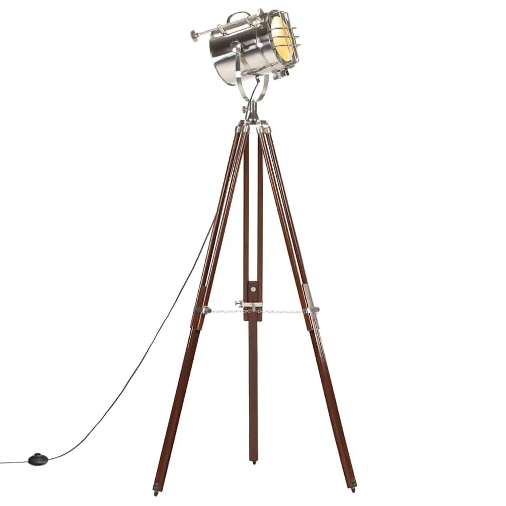Gecertificeerd IP44 Vloerlamp driepoot 180 cm massief mangohout
