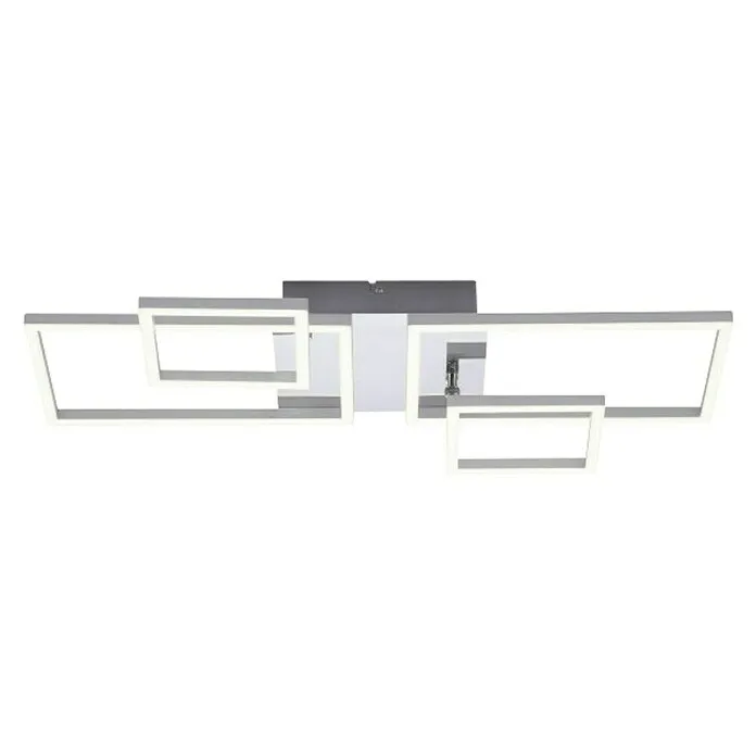 Just Light Led-plafondlamp - 35 W, l x b x h: 33,8 x 65 x 7,5 cm, Knus wit