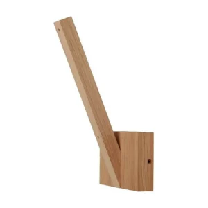 Linus Wandlamp, Eiken, 15x15,5x37,5 cm, EPIKASA - Incl. Garantie