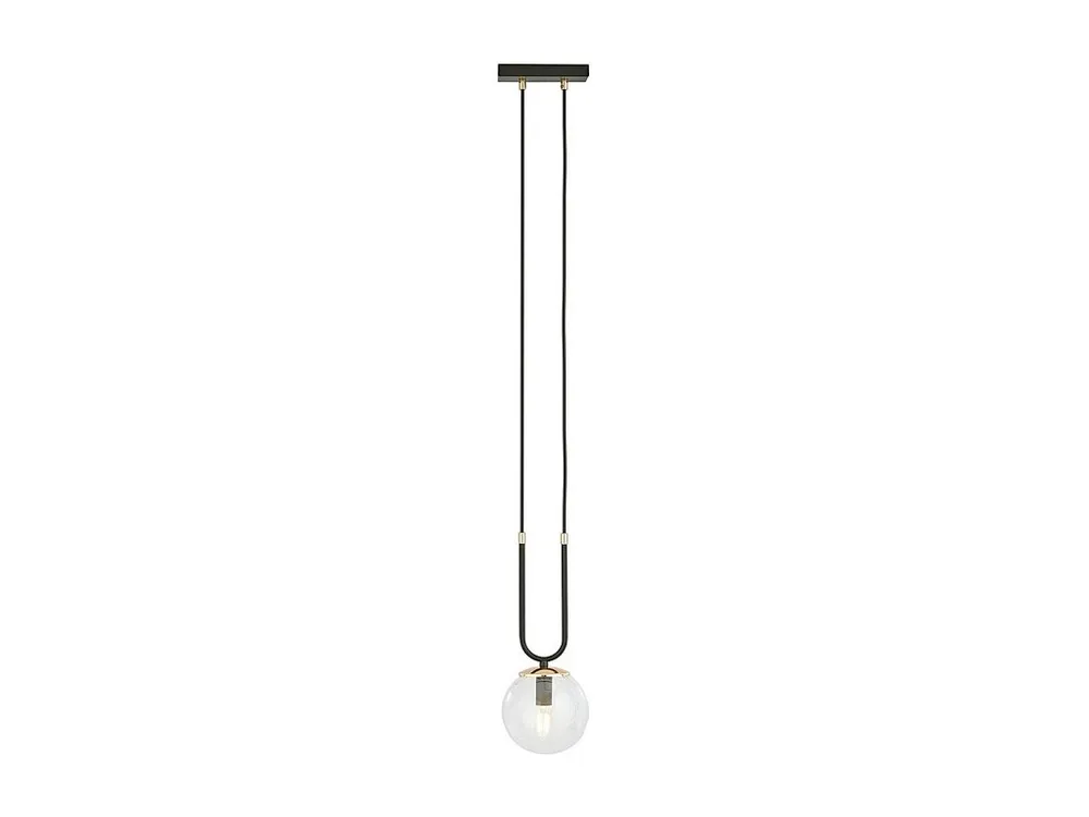 Suspension Glam, Noir, 15x115x15 cm, EPIKASA - Incl. Garantie