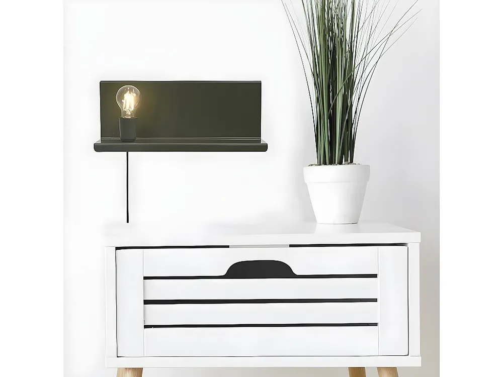 Taranto Wandlamp, Groen, 40 x 14 x 17 cm, EPIKASA