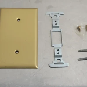 Brass Blank Wall Plate