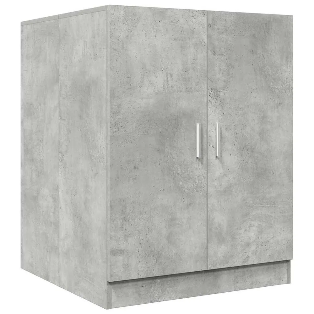 Inbouw Wasmachinekast 70,5x71,5x91,5 cm betongrijs