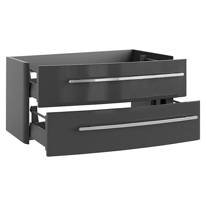 Lanzet Classico Wastafelonderkast - 99,2 x 52,4 x 48,2 cm, Chroom