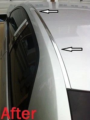 2016-2017 Chevy Malibu Chroom Roof Top Trim Molding Kit