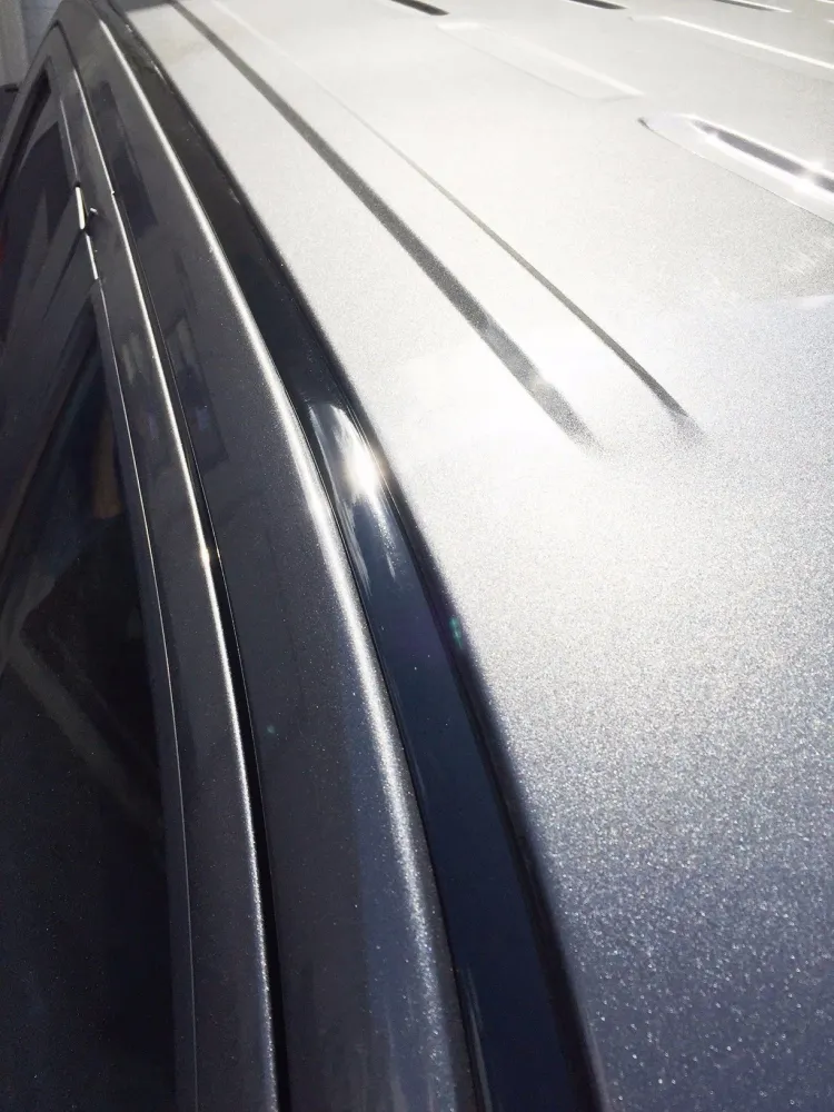 Black Roof Top Trim Molding Kit 2009-2019 Dodge Ram
